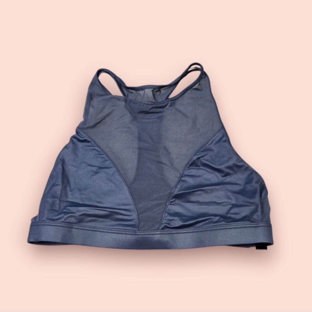 Victoria's Secret Gray Mesh Sport Bra Size S